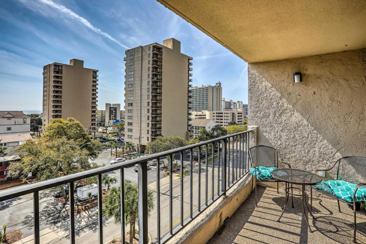 Myrtle Beach Condo, 1 Block To Ocean Shore! Buitenkant foto