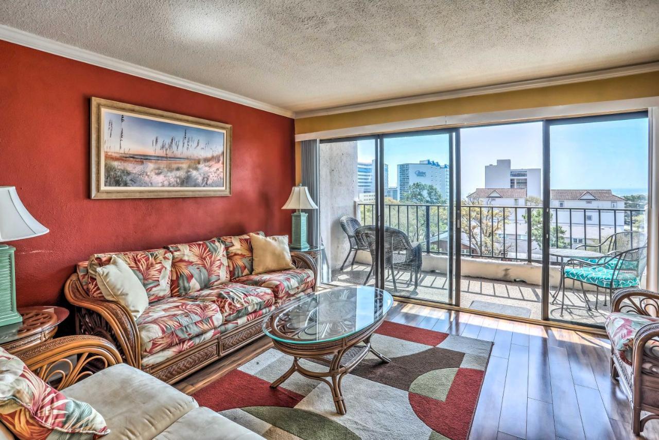 Myrtle Beach Condo, 1 Block To Ocean Shore! Buitenkant foto